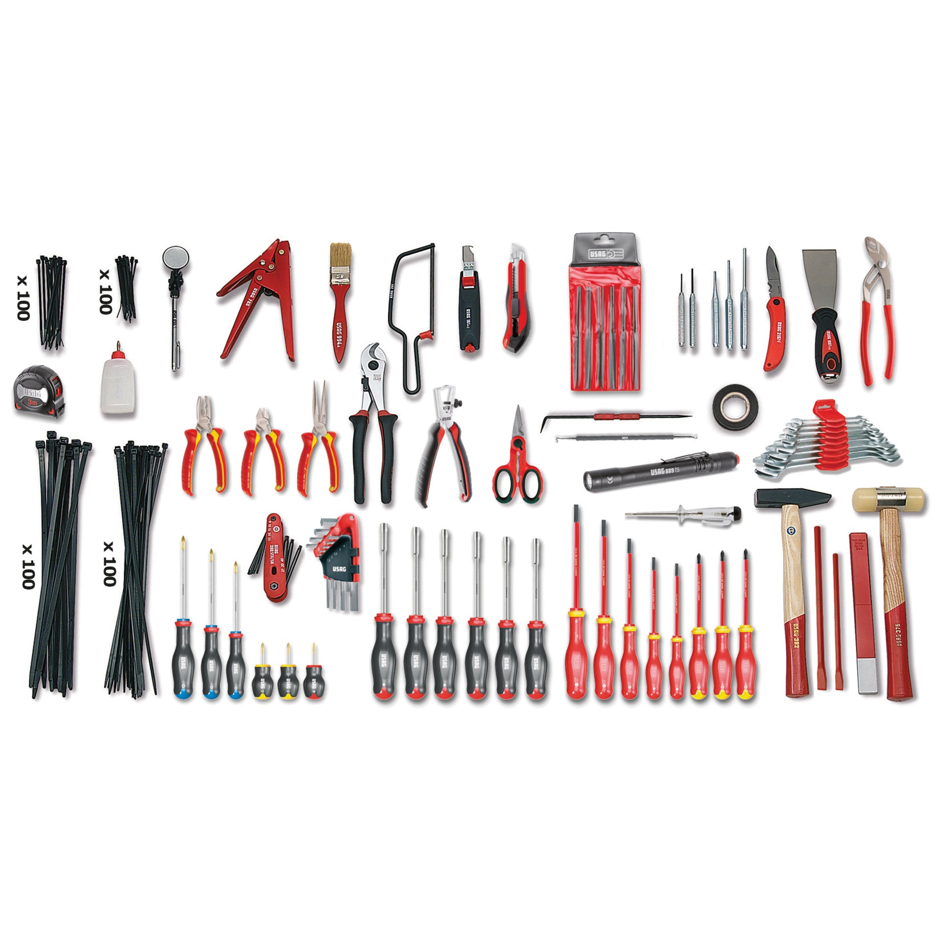 496 H2 - Electrical Assortment (85 pcs) - Usag - U04960071 496 H2 - Electrical Assortment (85 pcs) - Usag - U04960071